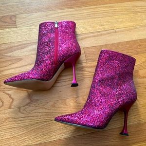 Marc Fisher Stolla Glitter Bootie